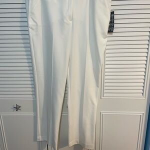 Investments cream Tailored Dress Pants